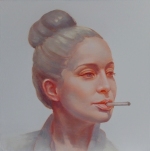 Portrait of a separate T, 40x40cm, oil on canvas, 2016r